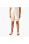 Elastic Waist Shorts with Lace Texture