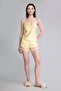 Regular Fit Strappy Tulle Detailed Satin Pajama Set H0353Ax26Sm