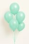 10Pcs Mint Green Mint Pastel Balloon Matte Turquoise Birthday Decoration Party Ornament Flying with Helium - 2