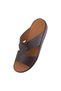 ( AM-108 ) Handmade Arabic Men's Slippers | Outdoor Arabic Sandals For Men | Full Leather - 3