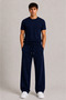 2^Li Men's Oversize Sweatpants (Black-Navy Blue) Comfortable Fit for Casual Elegance and Comfort in One Lounge Wear - 6