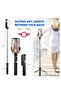 3 in 1 Extendable Selfie Stick Tripod, Selfie Stick For Phone with Bluetooth Wireless Remote Phone Holder for iPhone 12 /iPhone 11/pro, Samsung Galaxy S10/S9 Plus/S8/Note8 - 2