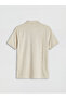 Rmz Gi̇yi̇m Farkiyla Devrik Roba Yaka Men's T-Shirt - 7