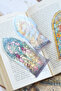 Stained Glass Bookmark Transparent (8 Pieces) / Design Bookmark - 4