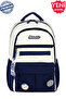 Ultra-Luxury Water-Resistant Unisex Middle and High School Backpack with Accessories and Hidden Back Pocket