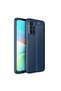 Xiaomi Redmi 10 Case Leather Look Silicone with Camera Protection Ultimate Protection Tkng