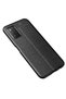 Galaxy A03S Case Leather Look Silicone with Camera Protection Ultimate Protection Shrp - 3