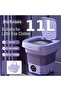 Portable Folding Mini Washing Machine – Lightweight Automatic Underwear Washer for Travel, Baby Clothes, Socks & Small Laundry - 3