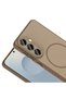 Galaxy A37 Case with Camera Lens Protection Magsafe Supported Silicone Gzst - 3