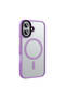 iPhone 16 Plus Case Magsafe Supported Camera Raised Matte Anti-Fingerprint Silicone Butam - 2