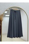 Ilgaz Half-Zipper Suit with Side Tightening Skirt - Mf1874 Anthracite - 7