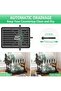 Double-layer kitchen dish drain rack | Carbon steel rust-proof cutlery storage rack with knife cup rack and cutting board rack | Rotatable drain port | Foldable design, large-capacity storage - 5