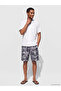 Lcw Swimwear Navy Blue Knee Length Patterned Men's Swim Shorts