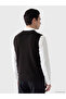 Brown Regular Fit V-Neck Men's Knitwear Vest - 3