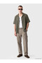 Vizyon New Season Khaki Relax Fit Men's Shirt - 2