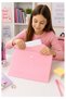 Snap File 6 Colors Pastel A4 1 Pack File Plastic Colorful Envelope File Snap File Homework Document Organizer - 4