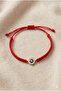 Handmade Zircon Stone Blue Evil Eye Bead Figured Macrame Knitted Bracelet - 3