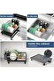 Dish Drying Rack, Space-Saving Dish Rack for Kitchen Counter, Stainless Steel Dish Rack with Cutlery Holder, Removable Dish Drainer, Drainboard and Adjustable Spout for Various Kitchenware,15x11x6.7'' - 2