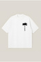 Palm Angels Palm Print Oversize Boxy Cut Unisex 100% Cotton T-Shirt |   Streetwear - 2