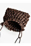Faux Leather Knitted Necklace - X Melis Ağazat - 3