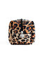 Suede Leopard Large Volume Travel and Daily Use Makeup Bag - 8