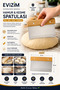 Stainless Steel Dough Spatula Pastry Spreader Dough Scraper Multi-Purpose Spatula