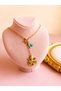 Steel Charmed Cherry Summer Necklace Tarnish Resistant Necklace - 2