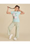 Girls Mint Printed Cotton T-Shirt - 2
