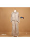 Women's Fish Patterned Bohemian Linen Shirt and Trousers Two-Piece Set - 2