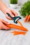 Solingen Vegetable and Fruit Peeler Stainless Steel Sharp Blade Ergonomic Potato Carrot Cucumber Apple Peeler - 4