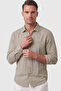 Water Green Non-Useable 100% Cotton Comfortable Cut Men's Shirt – Summer Breathable Modern Shirt 2602 - 4