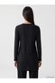 Shawl Collar Women's Ribbed Cardigan (W6) - 4