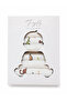 Set of 7 Baby Mouth Wipes 100% Cotton 22X22 cm 4 Patterned 3 Plain - 2