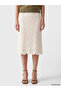 Zippered Brode Crochet Pencil Skirt for Style Enthusiasts from Uzg Store - 2
