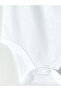 Lcw Baby White Baby Girl Snap Fastener Bodysuit 3-Pack - 8