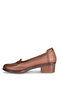 Famous 71 Tan Genuine Leather Women's Shoes - 4