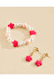 Girls Multicolour Jewellery Set 3 Piece - 2