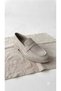 Women's Stone Color Suede Loafer Moccasin Daily Comfortable Classic Shoes - 2