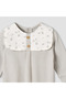 Cotton Crew Neck Long Sleeves Sleepsuit with Print - 4
