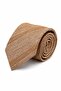 Gold Beige Classic Linen Tie Kk13860 - 5