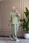 6392 - Stylish Comfortable Modal Fabric Hooded Casual Women's Set - 2