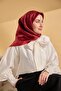 Twill Silk Scarf Chain Red - 3