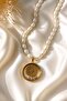 Luxury Embossed Figured 45 cm Adjustable Necklace - 2