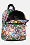 Kids Boy Allover Print Backpack, Multicolor - 3