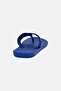 Kids Boy Brand Logo Slip On Slippers, Navy - 3