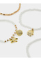 Set Of 7 - Beaded Anklet - 2
