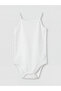 Lcw Baby White Square Collar Baby Girl Snap Fastener Bodysuit 3-Pack - 2
