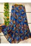 تنورة شيفون بنقشة، مبطنة