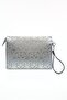 Star Embroidered Women's Handbag – Zippered Makeup and Organizer Handbag with Wrist Strap (Clutch)