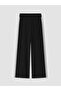 Black Soft Touch Women's Sweatpants with Stripes on the Sides - 3